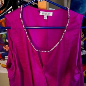 I'm selling a Jennifer Lopez women's blouse purple 2XL